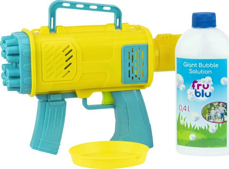 TM Toys Muilo burbulų pistoletas ir burbulų skystis Fru Blu, 04550