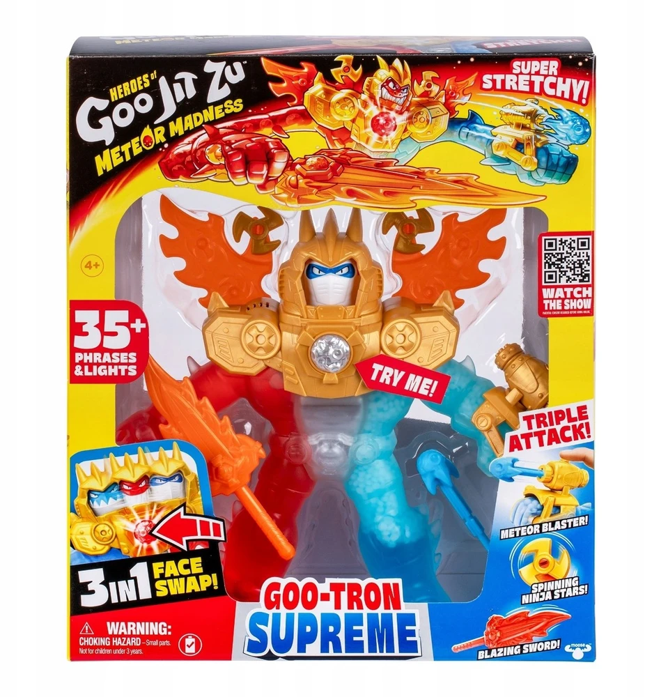 GOO JIT ZU HEROES OF Figūrėlė „Meteor Madness Goo-Tron Supreme“