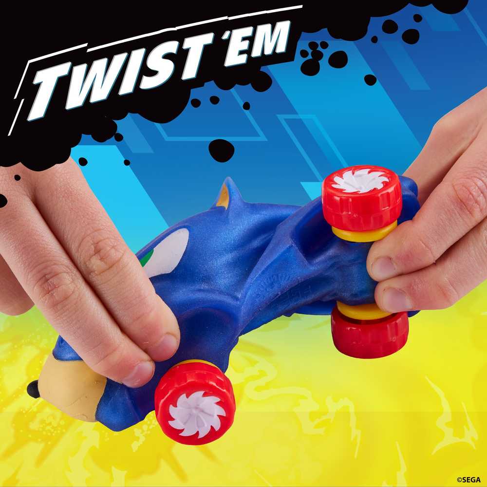 TM Toys *****Goo Jit Zu Sonic Stretches Mobiles 08265