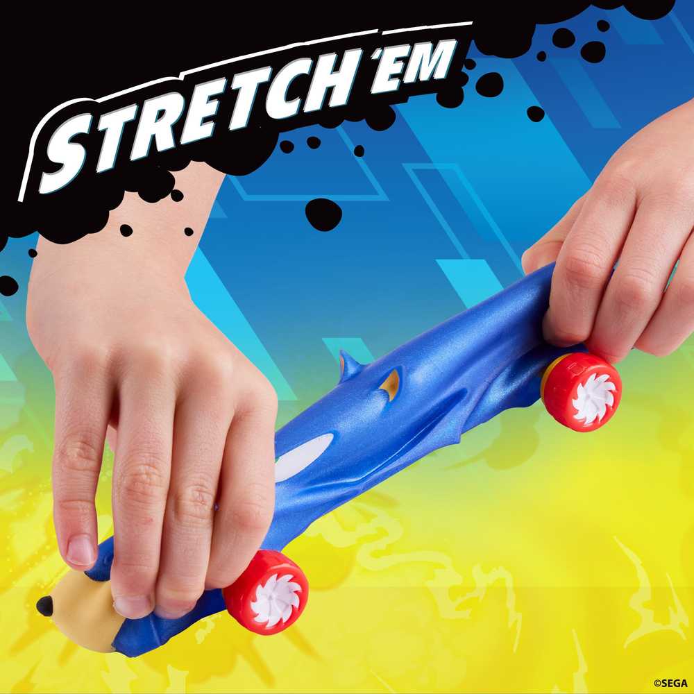 TM Toys *****Goo Jit Zu Sonic Stretches Mobiles 08265
