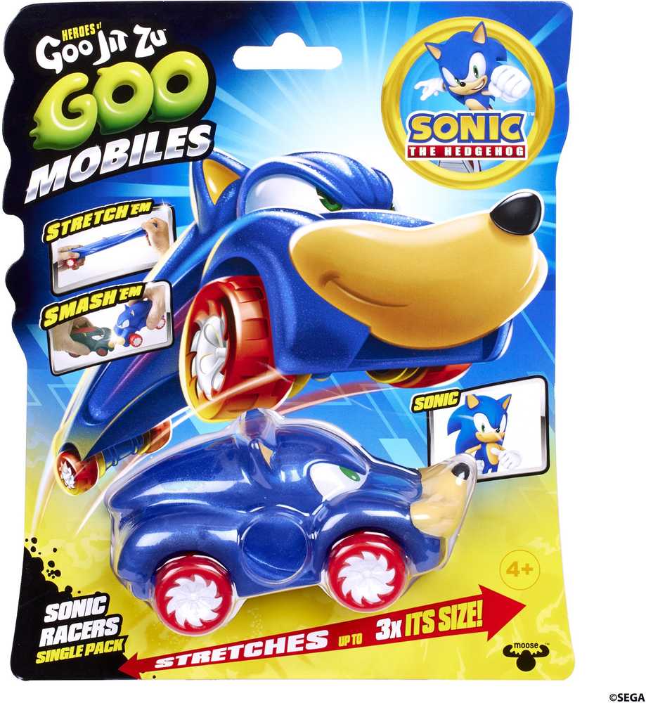 TM Toys *****Goo Jit Zu Sonic Stretches Mobiles 08265