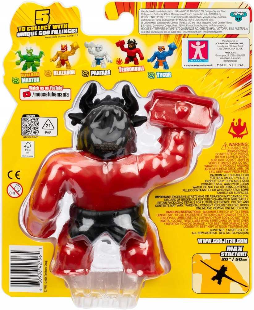 TM Toys *****Goo Jit Zu Terrorbull Smash Strikers 42796