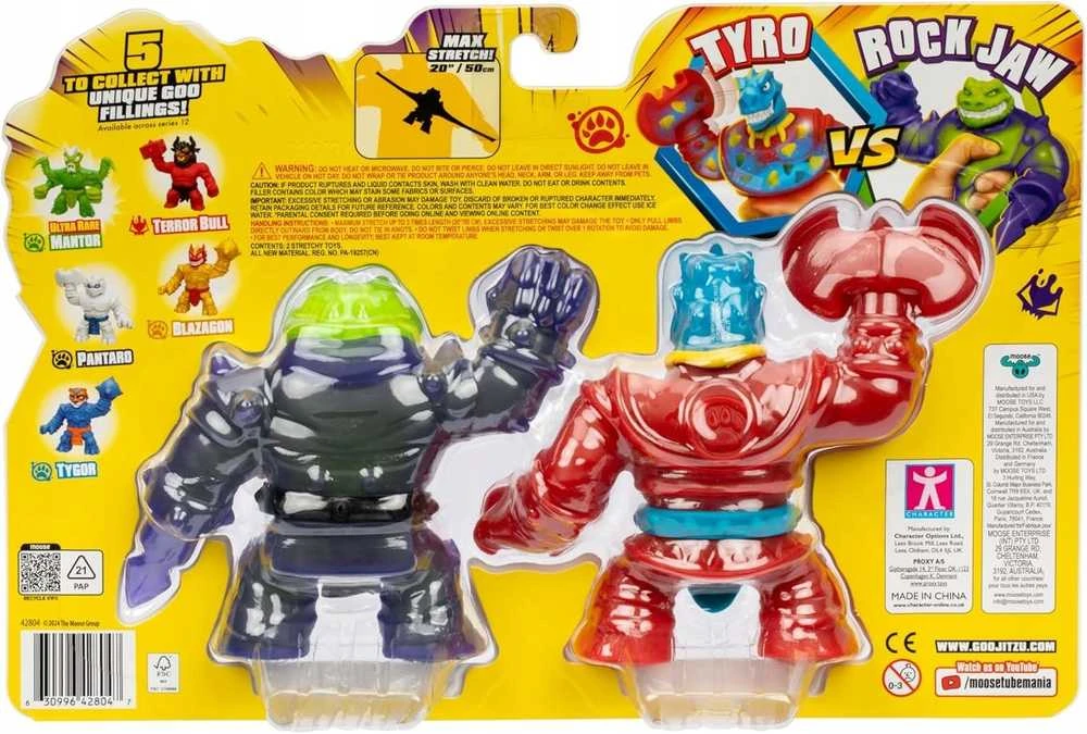 GOO JIT ZU HEROES OF Figūrėlės „Smash Strikers“, 2 vnt.