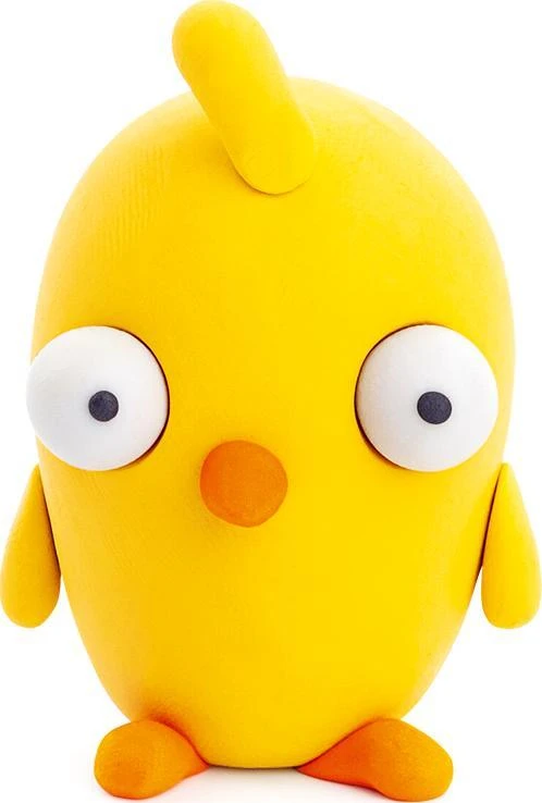 Tm Toys Hey Clay - Plastikinė masė paukščių modeliavimui su ferma