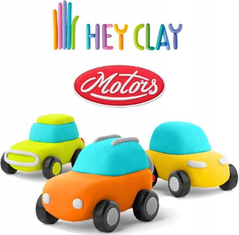 TM Toys Hey Clay Eco Cars Plastic Clay
