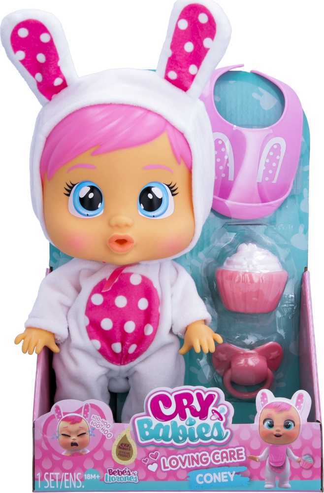 TM Toys Cry Babies Loving Care lalka Coney