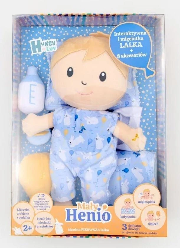 TM Toys Interaktyvi lėlė Huggy Hania su priedais