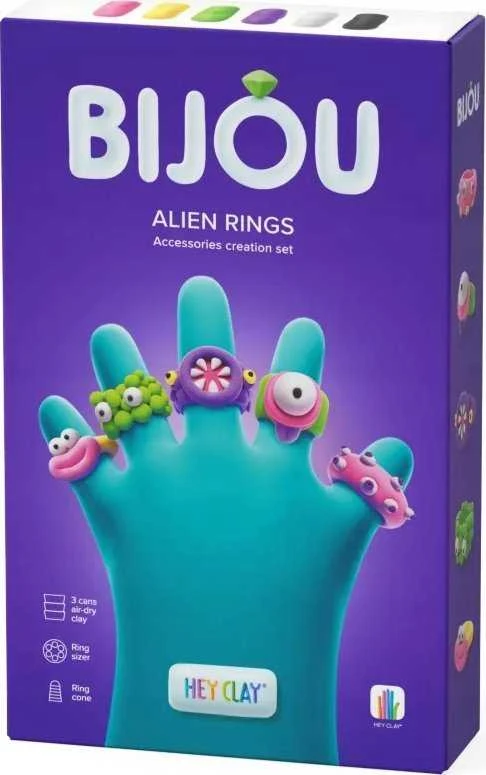 TM Toys Ei, Clay Bijou ateivių žiedai