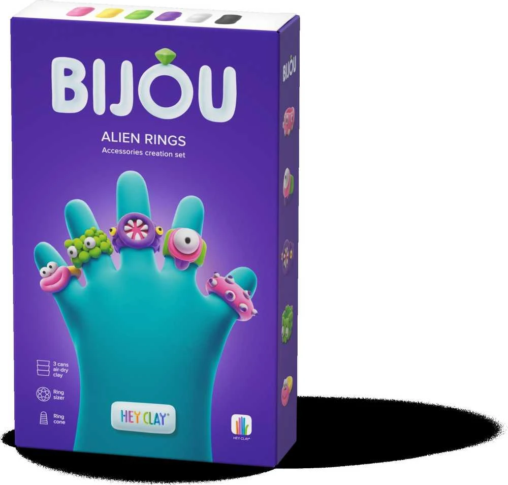 TM Toys Ei, Clay Bijou ateivių žiedai
