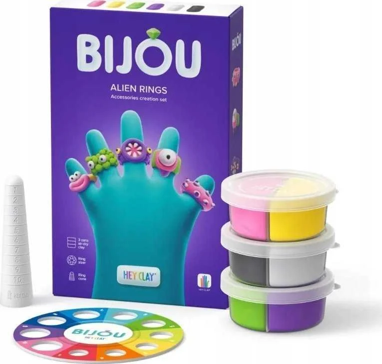TM Toys Ei, Clay Bijou ateivių žiedai