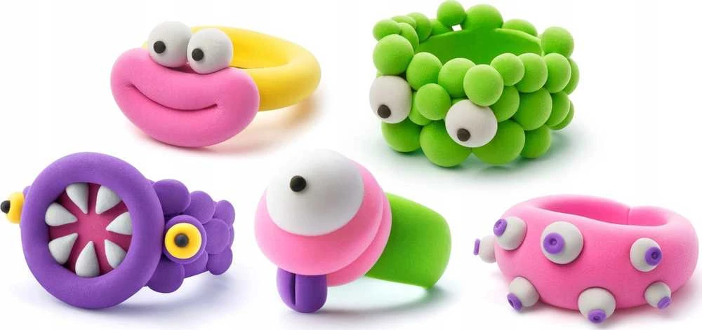 TM Toys Ei, Clay Bijou ateivių žiedai