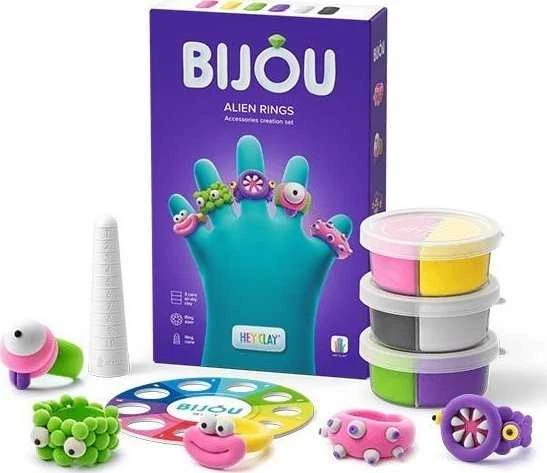 TM Toys Ei, Clay Bijou ateivių žiedai