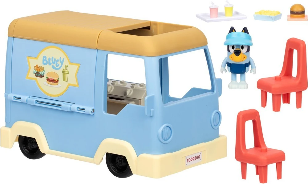 Moose Bluey Mėlynas maisto sunkvežimis