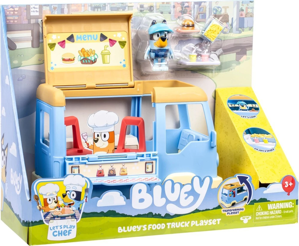 Moose Bluey Mėlynas maisto sunkvežimis