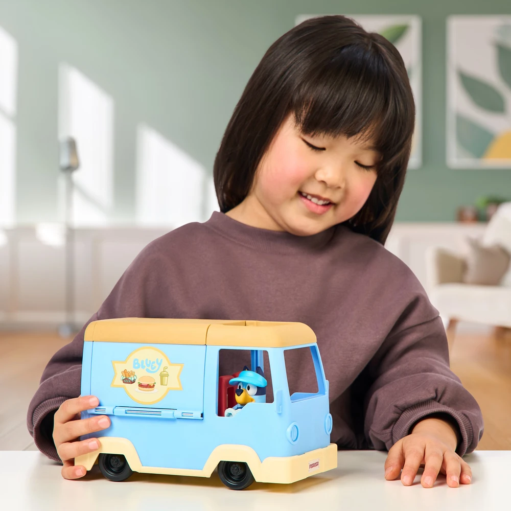 Moose Bluey Mėlynas maisto sunkvežimis
