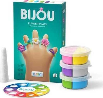 TM Toys Ei, Clay Bijou žiedai, saldainiai