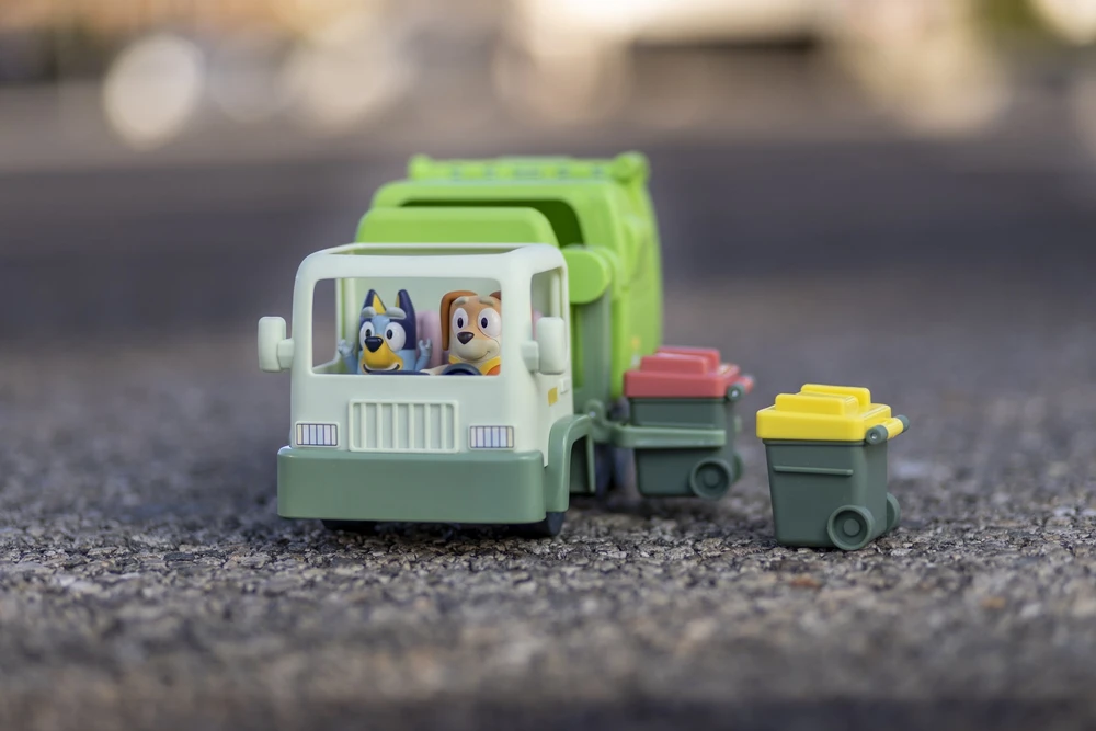 TM Toys Bluey Rinkinys šiukšliavežis