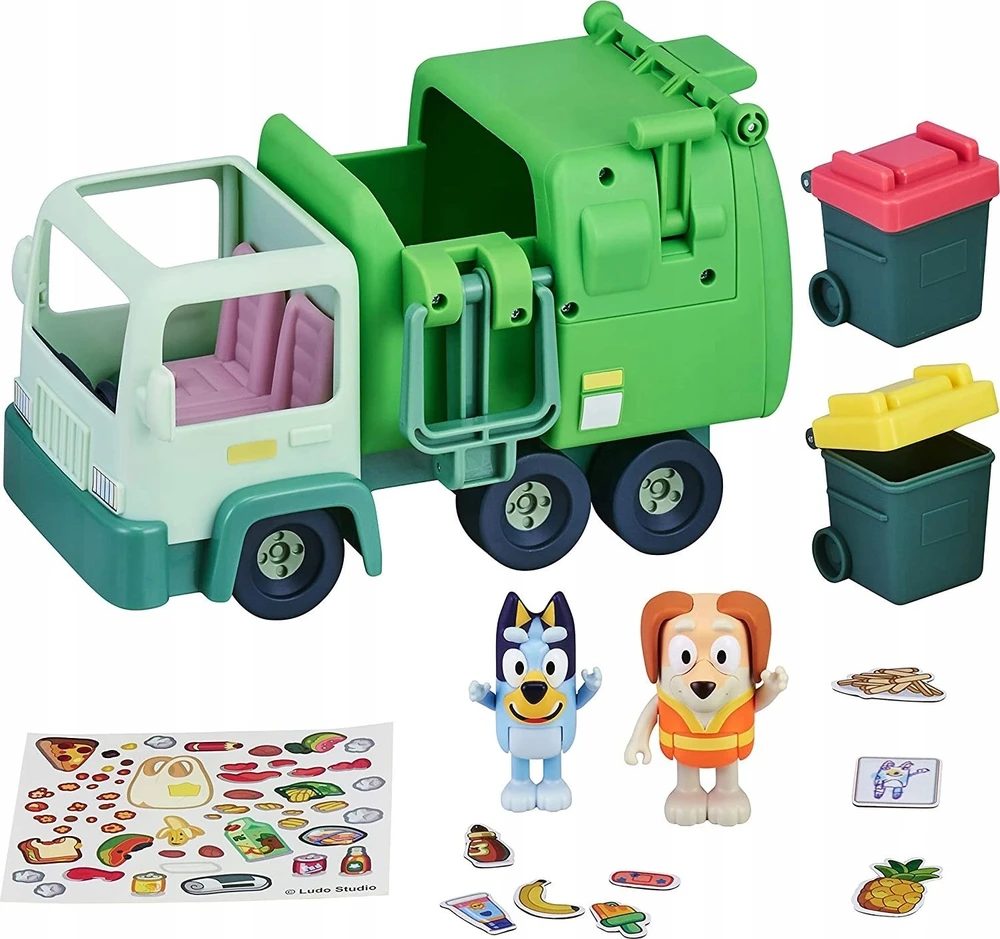 TM Toys Bluey Rinkinys šiukšliavežis