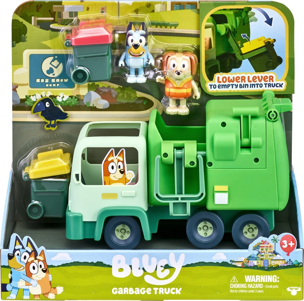 TM Toys Bluey Rinkinys šiukšliavežis