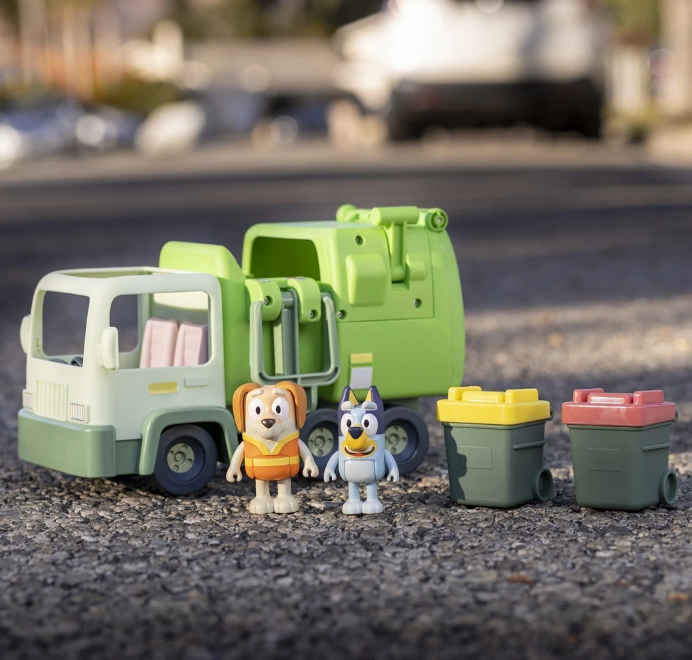 TM Toys Bluey Rinkinys šiukšliavežis