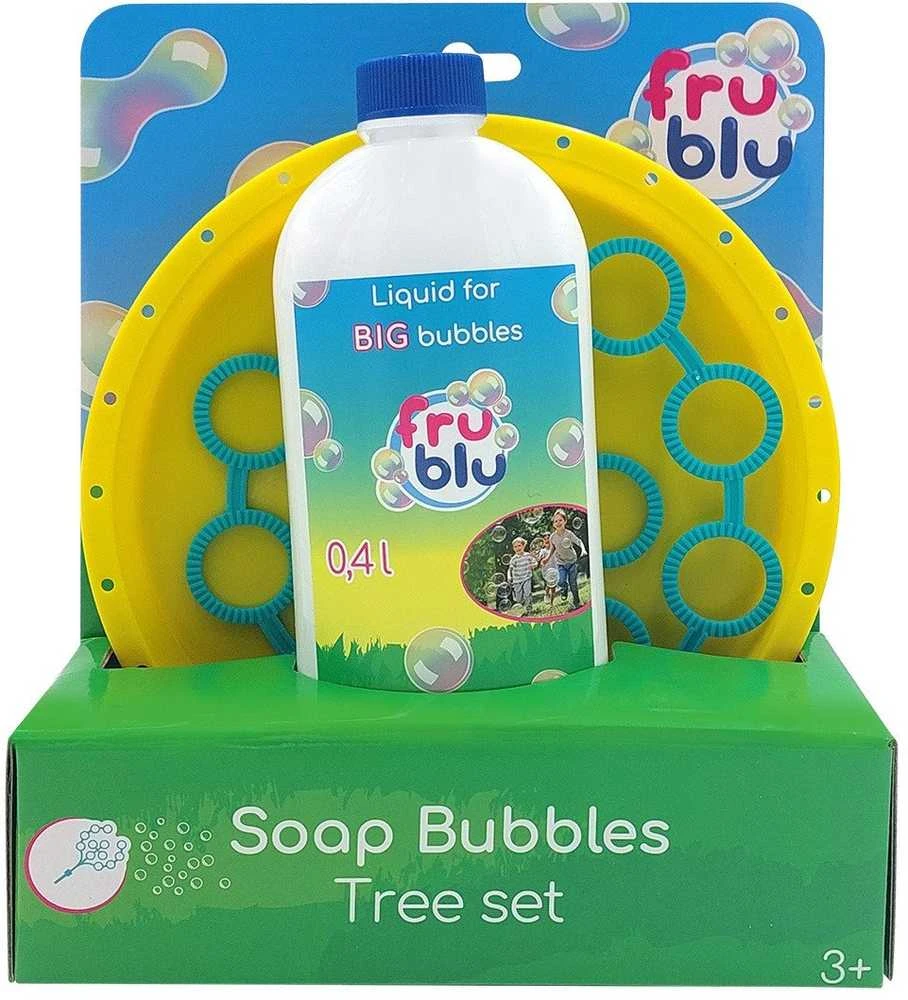 TM Toys Rinkinys burbulams Fru Blu Tree + skystis 0,4l