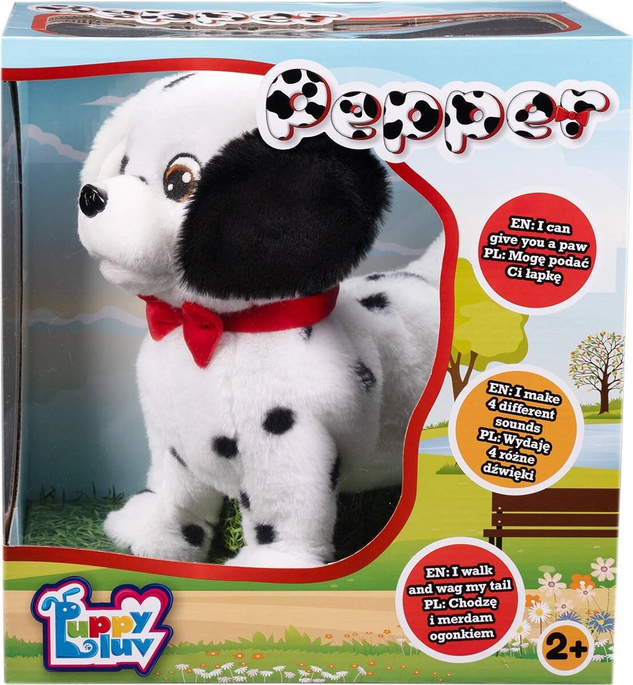 TM Toys Interaktyvus dalmatino šuniukas Pepper Puppy Luv