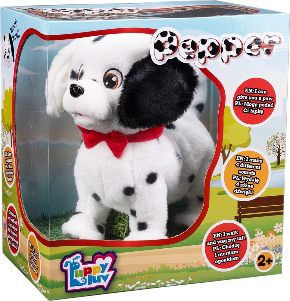 TM Toys Interaktyvus dalmatino šuniukas Pepper Puppy Luv