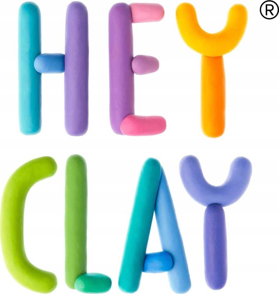 TM Toys Rankdarbių rinkinys Hey Clay egzotiniai gyvūnai