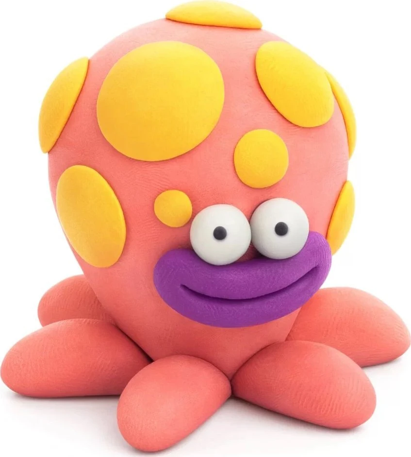 TM Toys Tm žaislai TMT HeyClay Clay Octopus 30061 07445