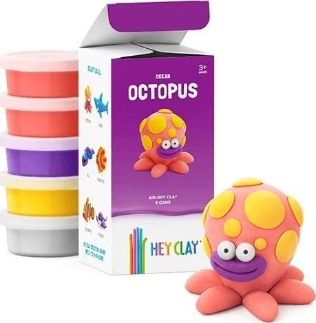TM Toys Tm žaislai TMT HeyClay Clay Octopus 30061 07445