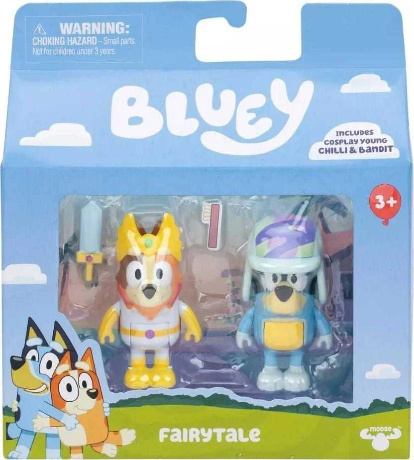 Bluey - Bluey figūrėlių, 2 vnt. pakuotė - Pasaka (90322)
