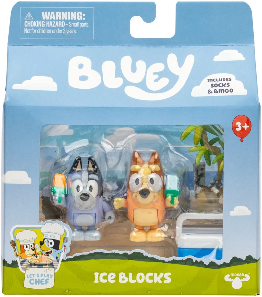 Bluey - 2 figūrėlių rinkinys, 2 variantai (90406)