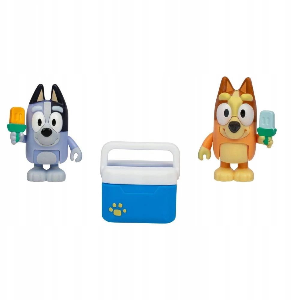Bluey - 2 figūrėlių rinkinys, 2 variantai (90406)