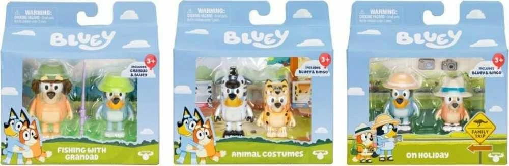 TM Toys TM Žaislai TMT MĖLYNI fig. gyvūn./žuv./n/atostogų mišinys 2 vnt. pakuotė 76481