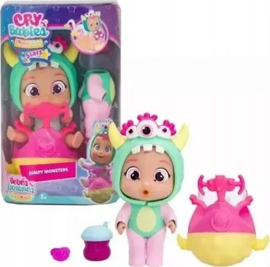 TM Toys Lėlė Cry Babies Magic Tears Jumpy Monsters įvairūs modeliai