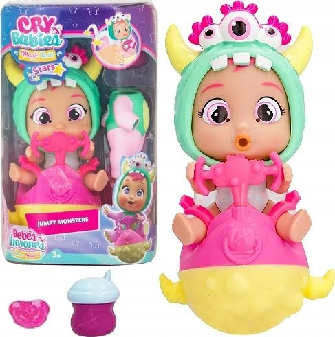 TM Toys Lėlė Cry Babies Magic Tears Jumpy Monsters įvairūs modeliai