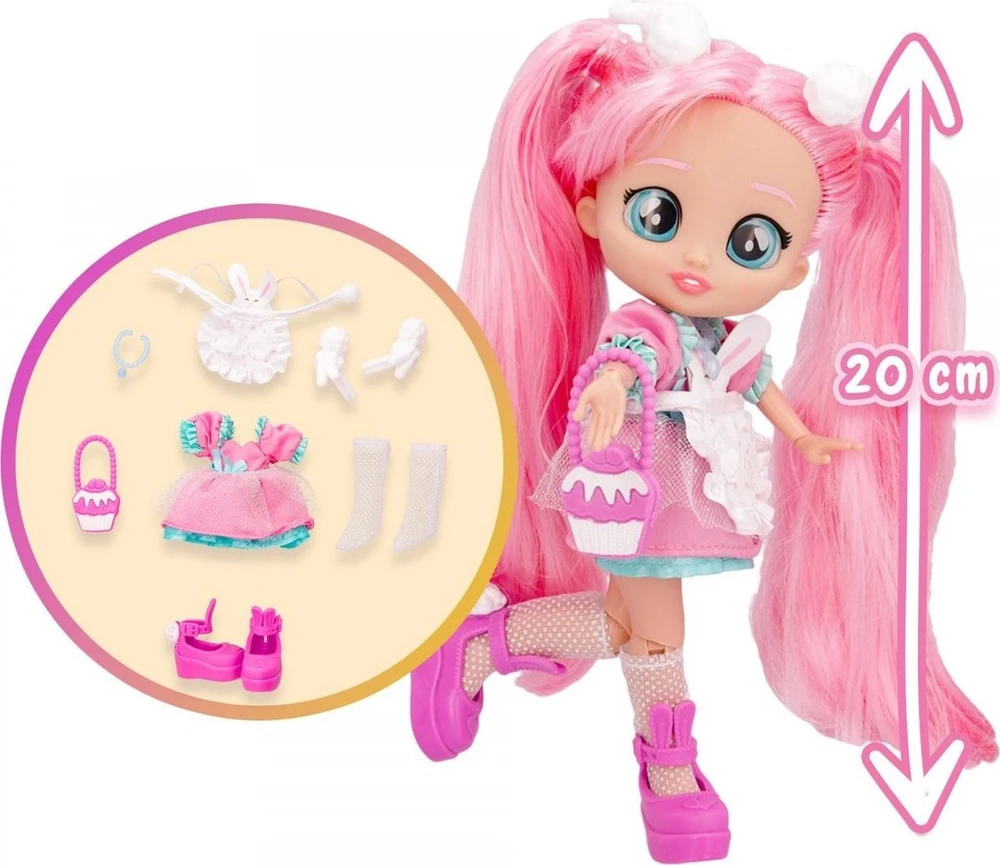 Lėlė su priedais Tm Toys Cry Babies BFF – Šefė Coney