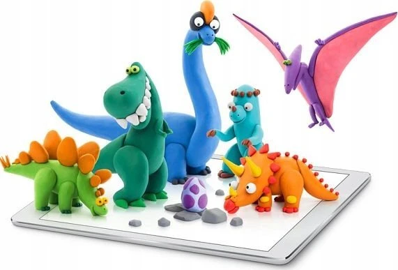 TM Toys HEY CLAY - DINOZAURŲ RINKINYS, TM ŽAISLAI