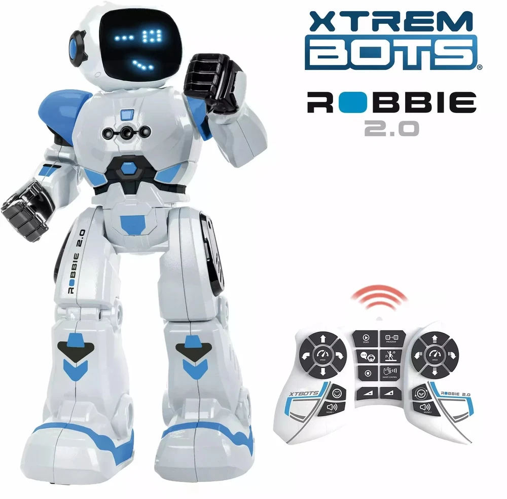 XTREM BOTS Robbie 2.0 Robotas