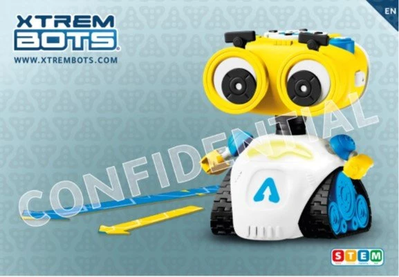 TM Toys XTREM BOTS Interaktyvus robotas „Andy“