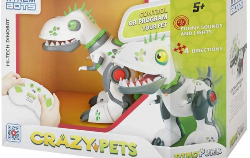 Xtrem_Bots XTREM BOTS CRAZY PETS Dinozauras