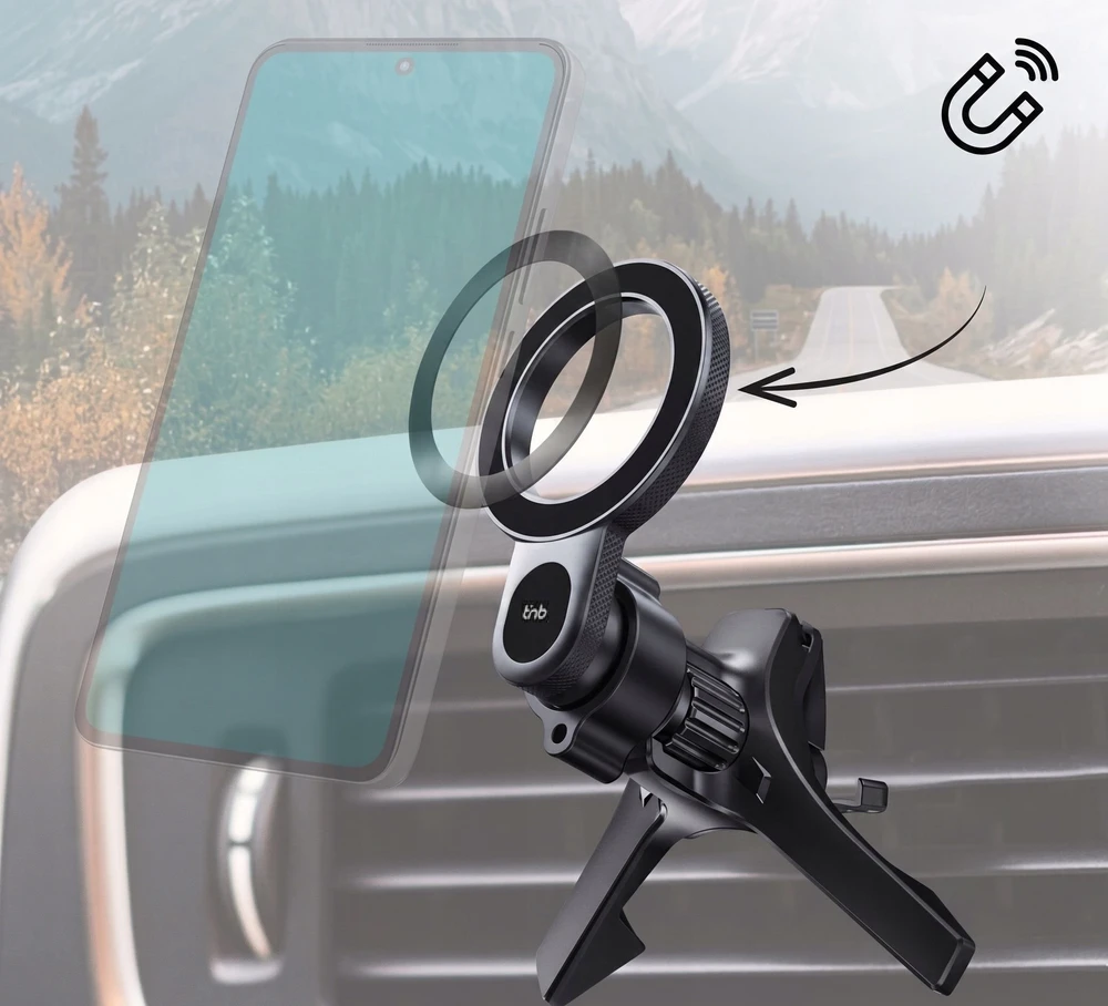 TnB Carmagsfbk Magnetinis laikiklis Magnetas Automobiliui Telefono laikikliui ant grotelių SB11773