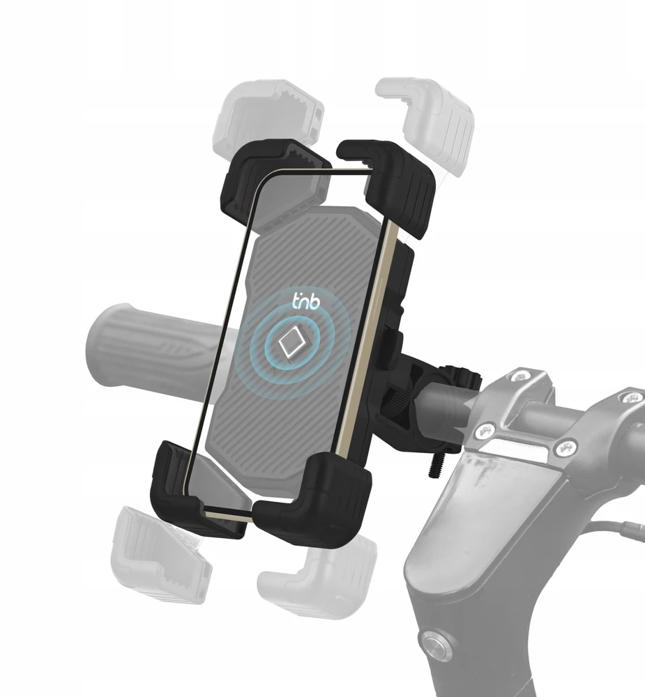 TnB Telefono laikiklis iki 7,2'' dviračiui, paspirtukui, vairui Auto-lock / Umbike7