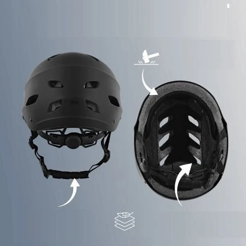 TnB Dviračių šalmas vaikams, miesto, moterims, vyrams UMHELMV2S 52-55 cm (SB11469)