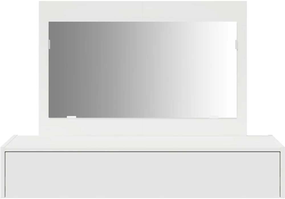 Makiažo stalas Balta 100 x 40 x 70 cm Apdirbta mediena