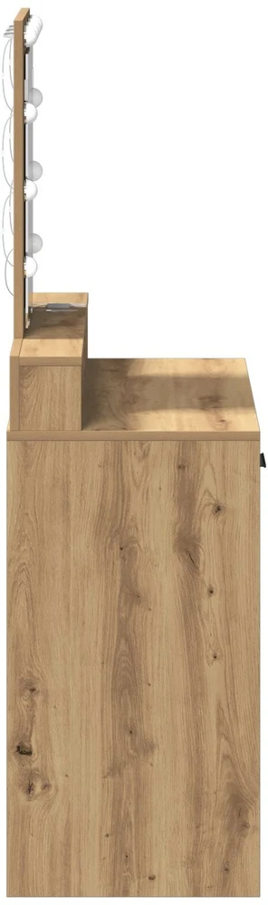 Makiažo stalas Ruda 79 x 41 x 140 cm Apdirbta mediena