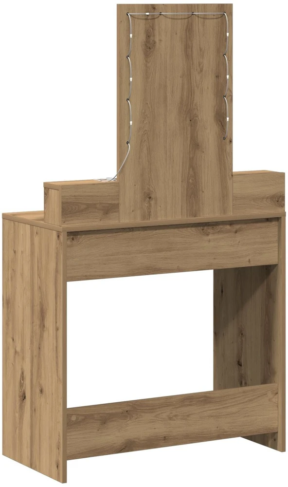 Makiažo stalas Ruda 79 x 41 x 140 cm Apdirbta mediena