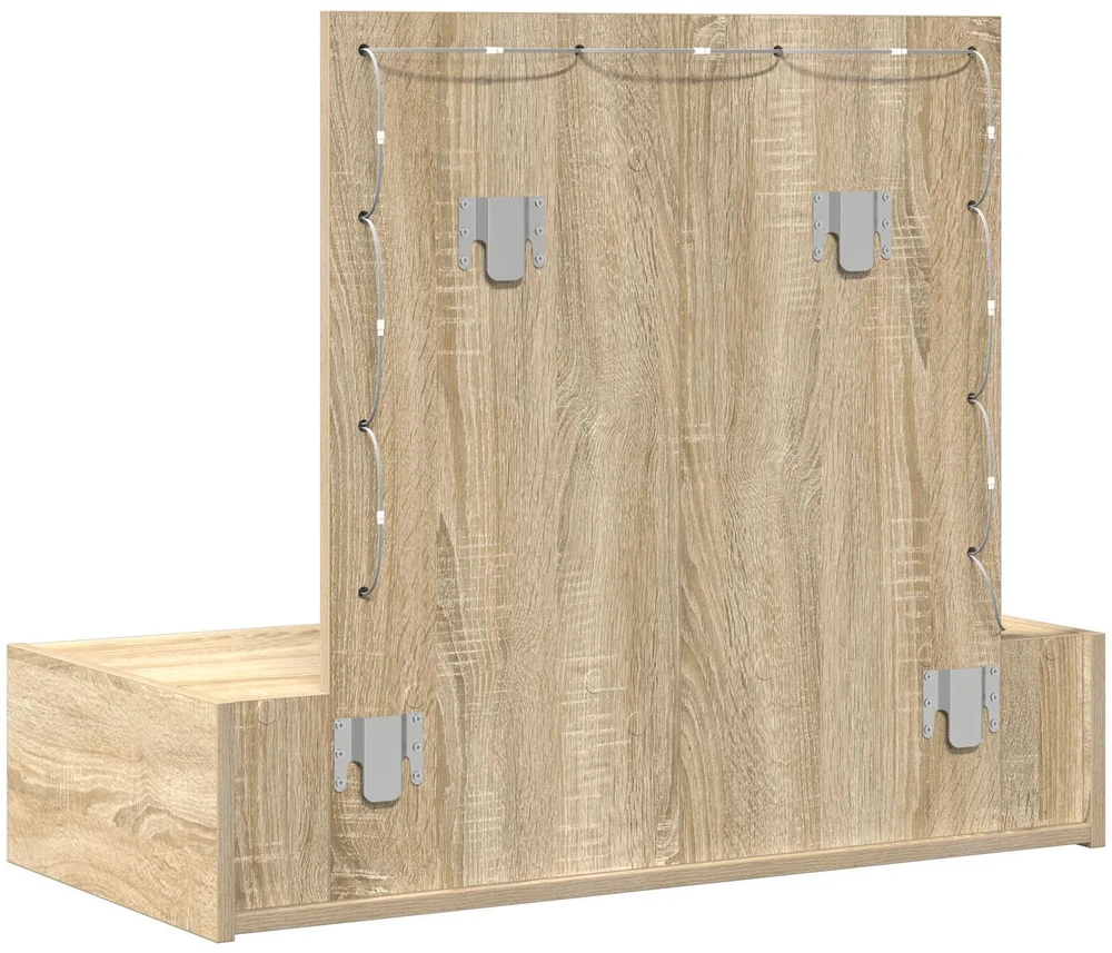 Makiažo stalas Ruda 83 x 40 x 70 cm Apdirbta mediena