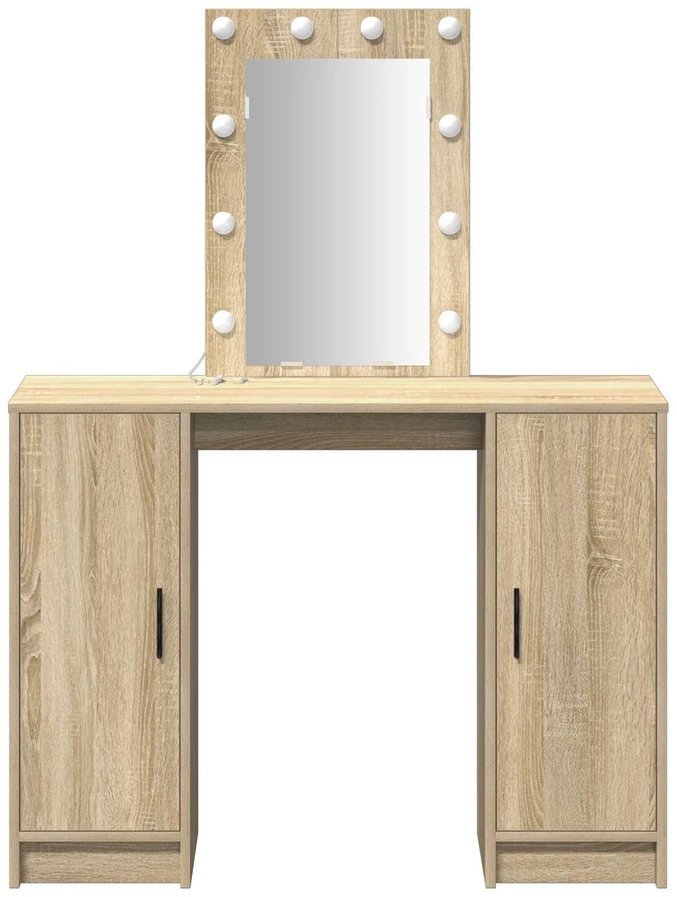 Makiažo stalas Ruda 102 x 33 x 135 cm Apdirbta mediena