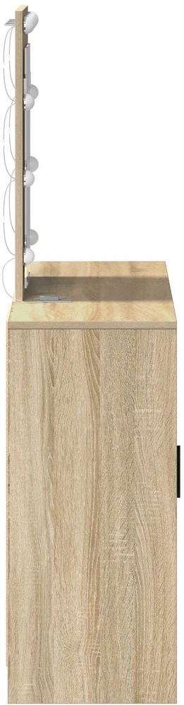 Makiažo stalas Ruda 102 x 33 x 135 cm Apdirbta mediena